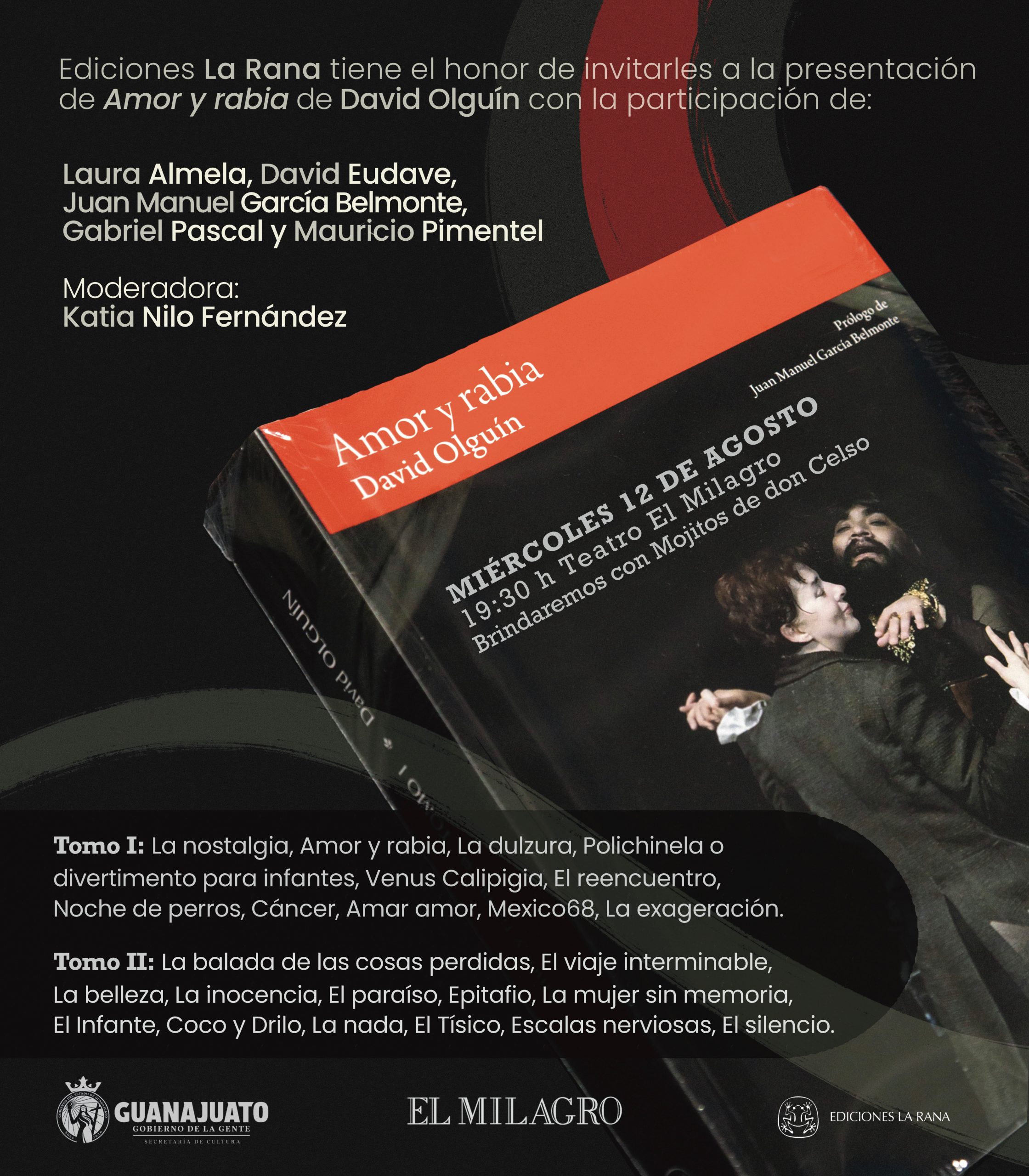 Presentación del libro Amor y rabia